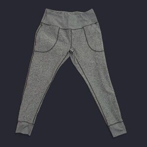 Zella  Restore Soft Pocket jogger Leggings  women’s gray heathered L